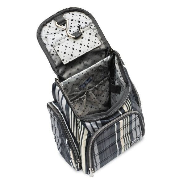 LUG Caddy Toiletry Case NWT Love Stripe Black - Picture 6 of 6